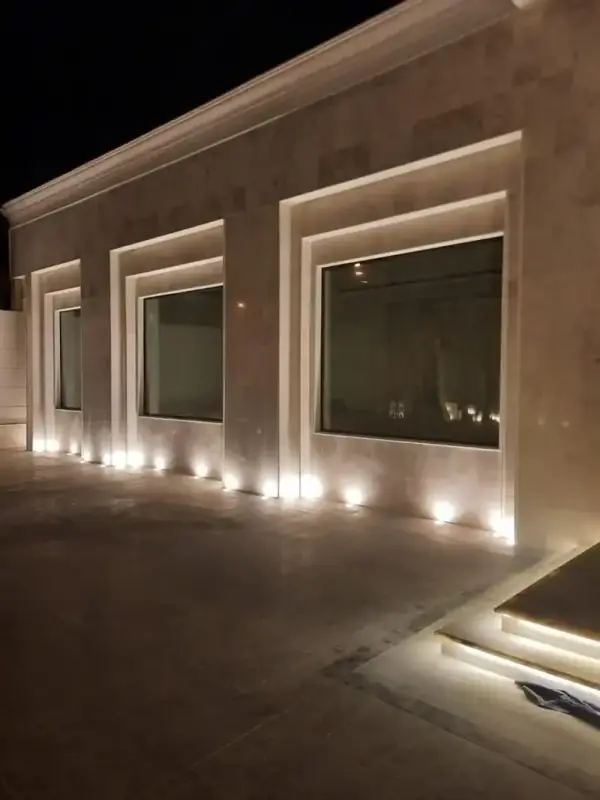 واجهة زجاجية سيكوريت معمارية - مؤسسة الابتكار للزجاج بجدة